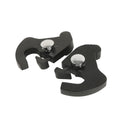 Black Sissy Bar Luggage Rack Docking Latch Clip Kit Fit For Harley Softail Dyna