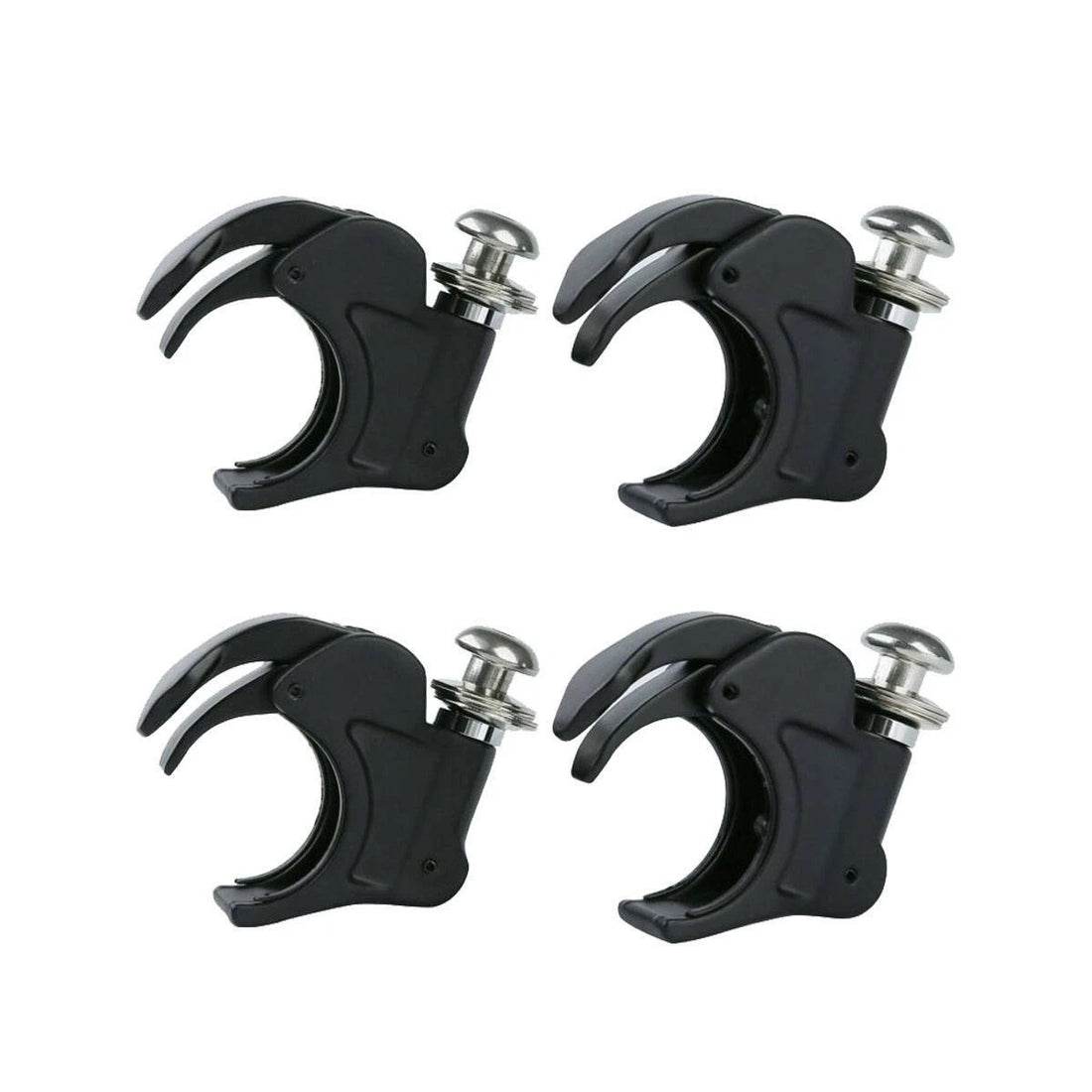 4PCS 41mm Windshield Windscreen Clamps Fit For Harley Softail Standard 1988-2013