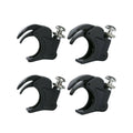 4PCS 41mm Windshield Windscreen Clamps Fit For Harley Softail Standard 1988-2013
