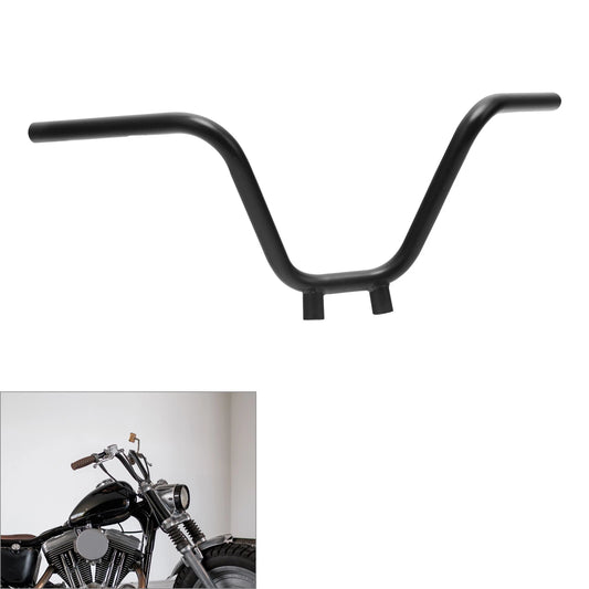 Matte 10" Rise Ape Hanger Handlebar Fit For Harley Softail Dyna Sportster Custom