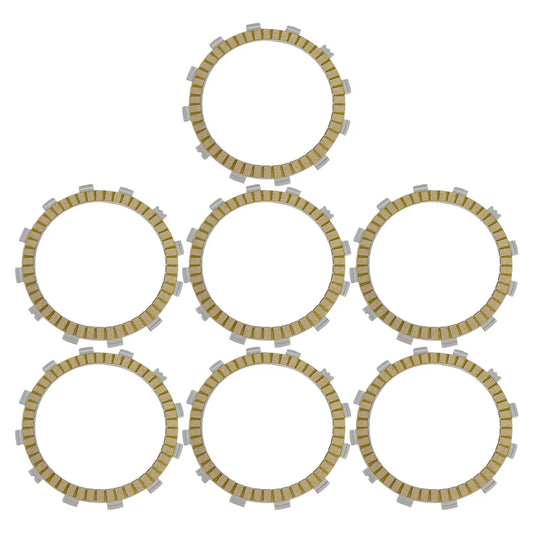 7PCS Friction Clutch Plates For Yamaha WR250Z 91-93 YZ250 88-92 XVS650 V-star