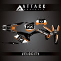 Attack Graphics KTM_C_09_VELOCITYeefb-8b5508-14 Custom Velocity Complete