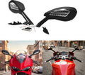 Rear View Mirrors with LED Turn Signals Light Fit For Ducati Panigale 959 1299