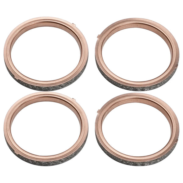 4PC Exhaust Pipe Gasket Suzuki Vstrom 1000 14-25 02-10 SV 1000 2003 - 2007