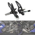 Driver Footpegs Pegs Bracket Fit For Yamaha Yzf R7 2022-2025 2023 US