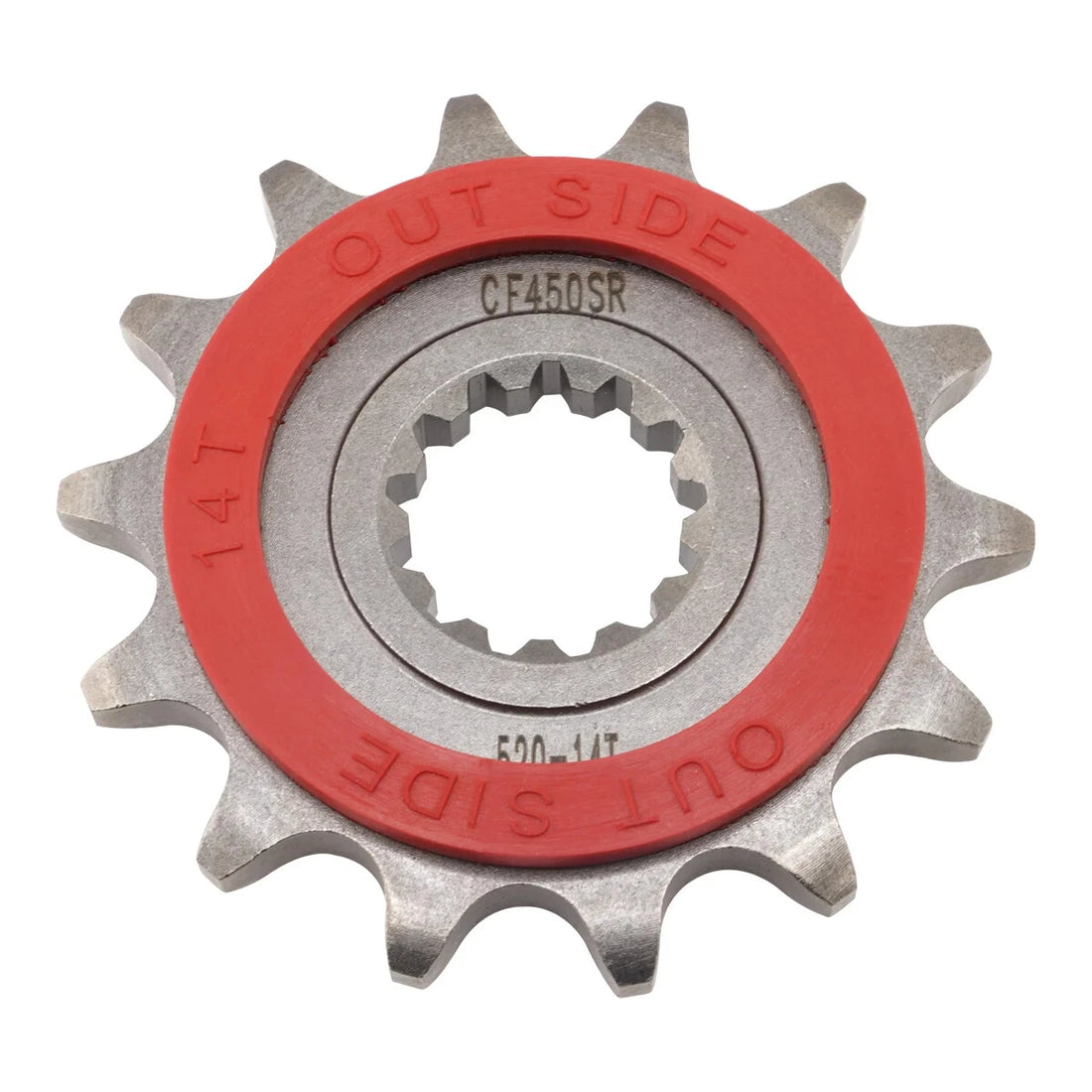 520 model 14T Motorcycle Front Sprocket For CFMOTO 450SR 450 SR