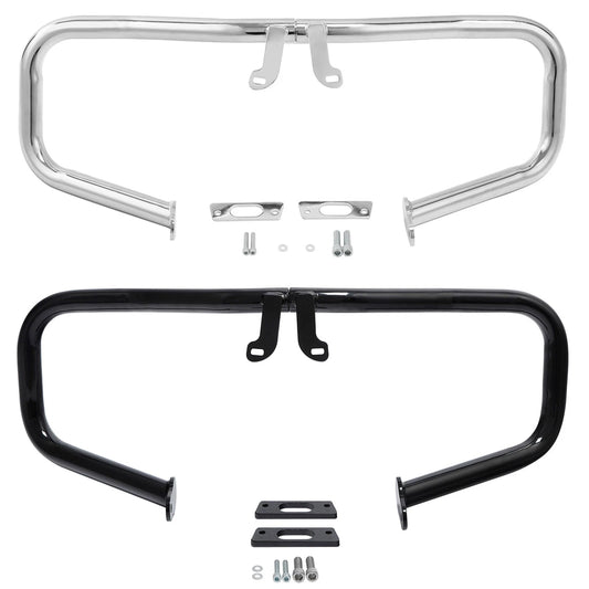 Chopped Engine Guard Highway Crash Bar Fit For Harley Touring Street Glide 14-24