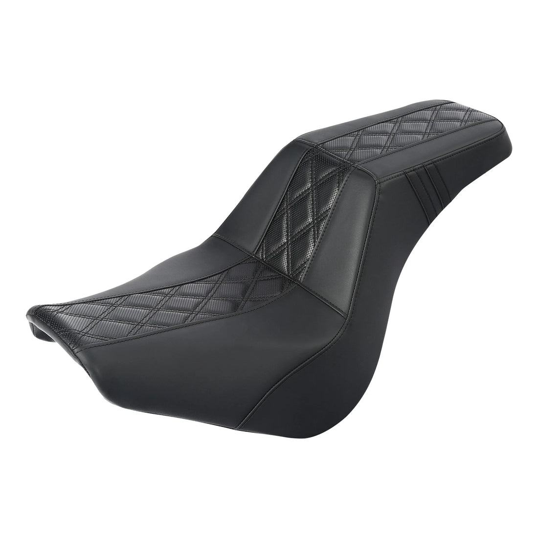 Driver Passenger Seat Fit For Harley Softail Street Bob Fxbb 2018-2025 21 Black
