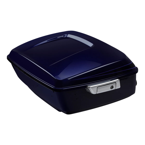King Trunk Fit For Harley Electra Glide Flht 2014-2025 Zephyr Blue/Black Sunglo