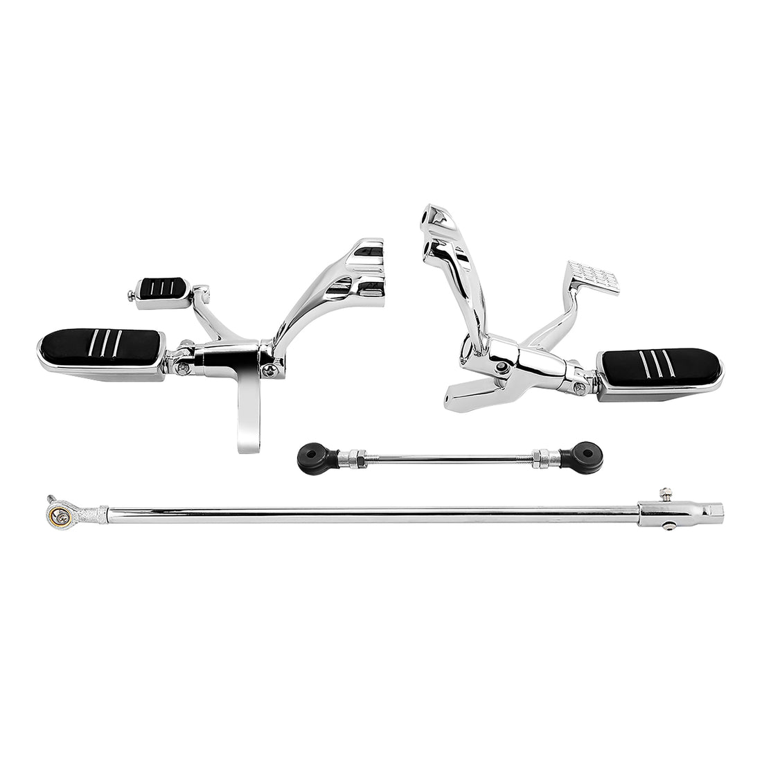 Forward Control Footpegs Lever Linkage Fit For Harley Sportster 883 1200 14-2022