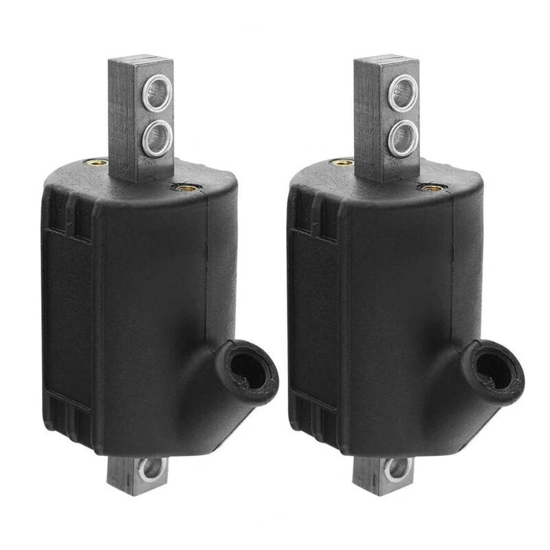2PCS Ignition Coil Fire Output Fit For Harley Tour Glide Classic Fltc 1982-1994
