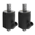 2PCS Ignition Coil Fire Output Fit For Harley Tour Glide Classic Fltc 1982-1994