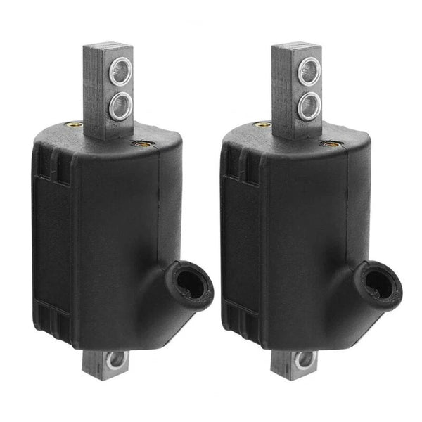 2PCS Ignition Coil Fire Output Fit For Harley Tour Glide Classic Fltc 1982-1994