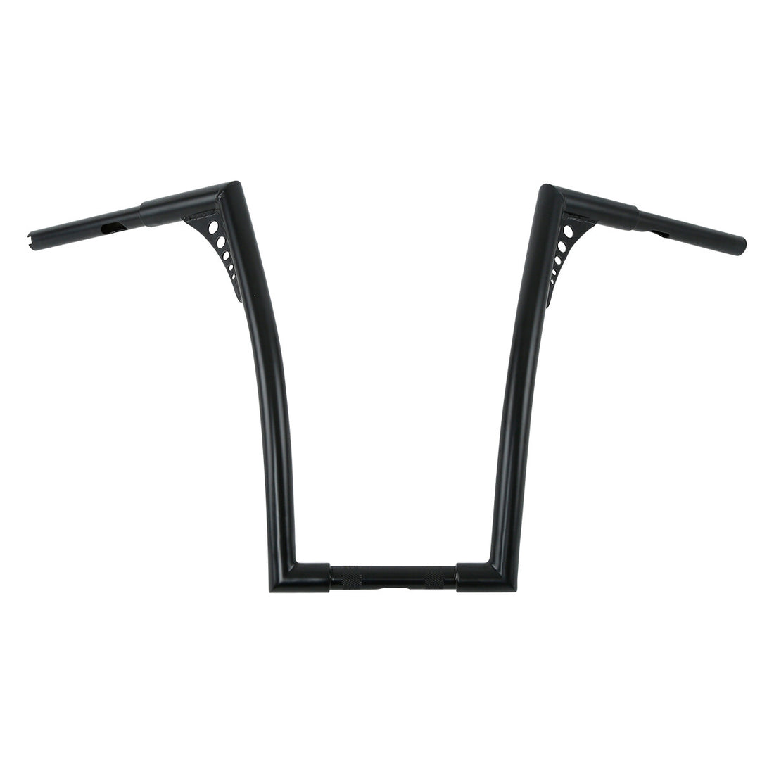 Black Fat 1 1/4" 18" Rise Handlebar Hanger Bar Fit For Harley Davidson Fxst Flst
