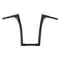 Black Fat 1 1/4" 18" Rise Handlebar Hanger Bar Fit For Harley Davidson Fxst Flst