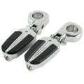1 1/4" Engine Guard Male Footrests Pegs Mount Fit For Harley Softail Slipstream