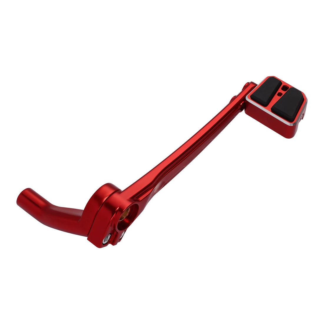 Red Brake Lever Peg Pedal Fit For Harley Softail Low Rider S ST Fxlrst 2018-2024