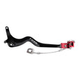 Tusk L33-1008RD Aluminum Brake Pedal Red Tip
