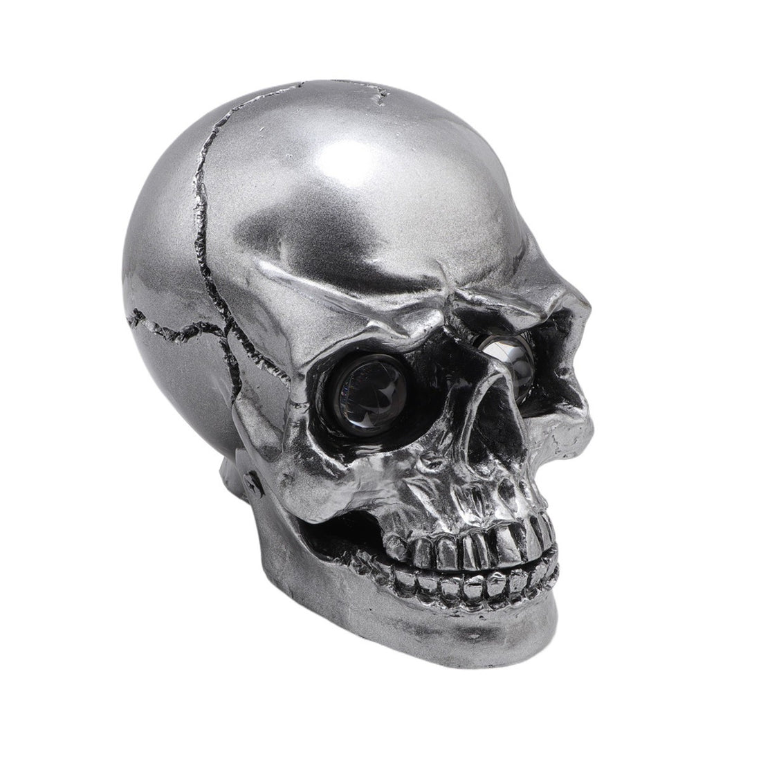 LED Retro Skull Headlight For Harley Honda Choppers Cruiser Custom Motorcycle