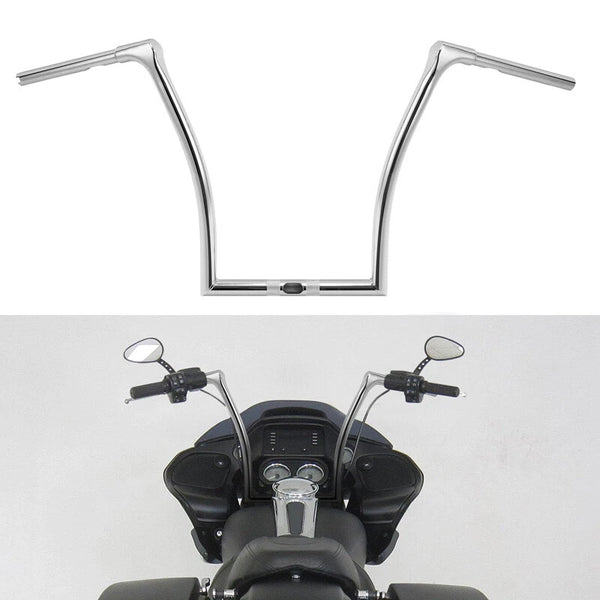 1-1/4" Fat 15" Rise Ape Hanger Handlebar Fit For Harley Touring Road Glide 15-23