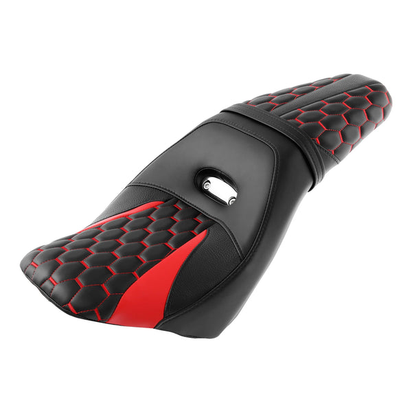 Black Red Driver Passenger Seat Fit For Indian Scout 2015-2023 Scout Sixty 16-23