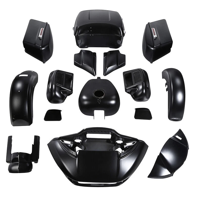 Fairing Body Kit Fit For Harley Road Glide Limited 2015-2024 22 23 Black Denim