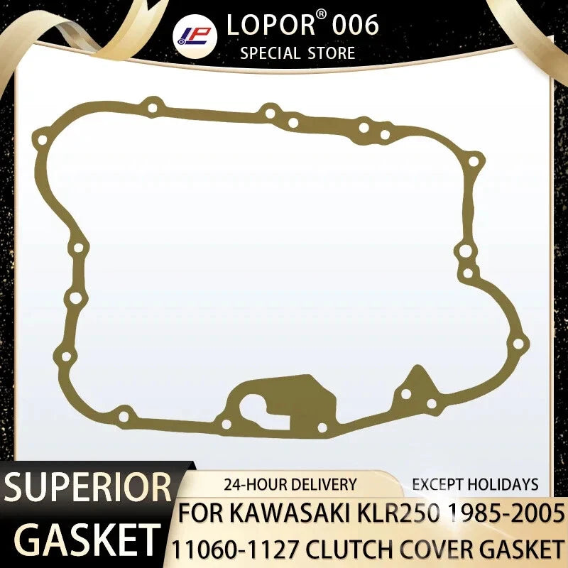 Engine Crankcase Clutch Gasket For Kawasaki KLR250 85-05 11060-1127 KLR 250