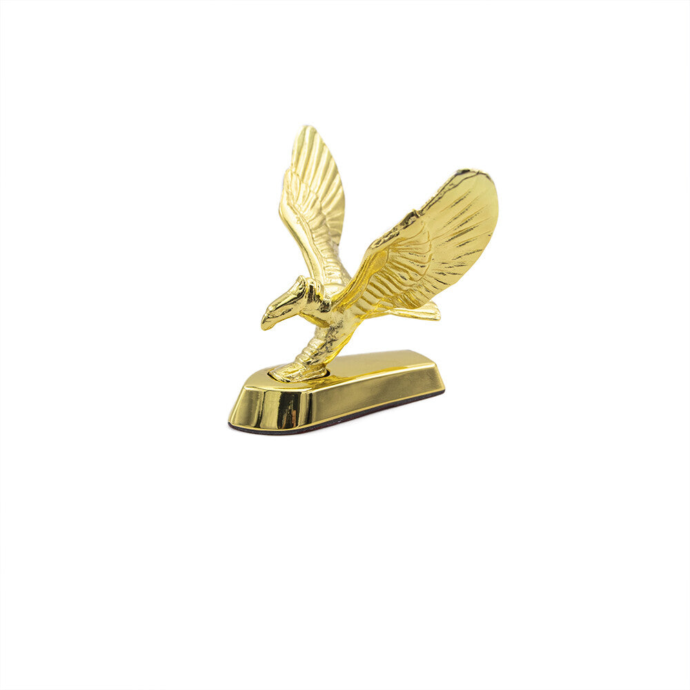 Motorcycle Gold Front Fender Eagle Head Scooter Mud Guard Ornament For Honda