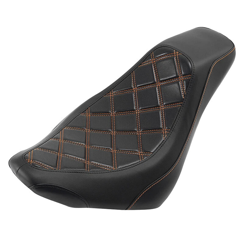 Driver Solo Seat Fit For Harley Davidson Softail Slim Heritage Classic 18-25