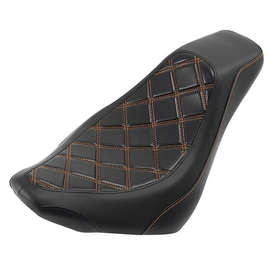 Driver Solo Seat Fit For Harley Davidson Softail Slim Heritage Classic 18-25