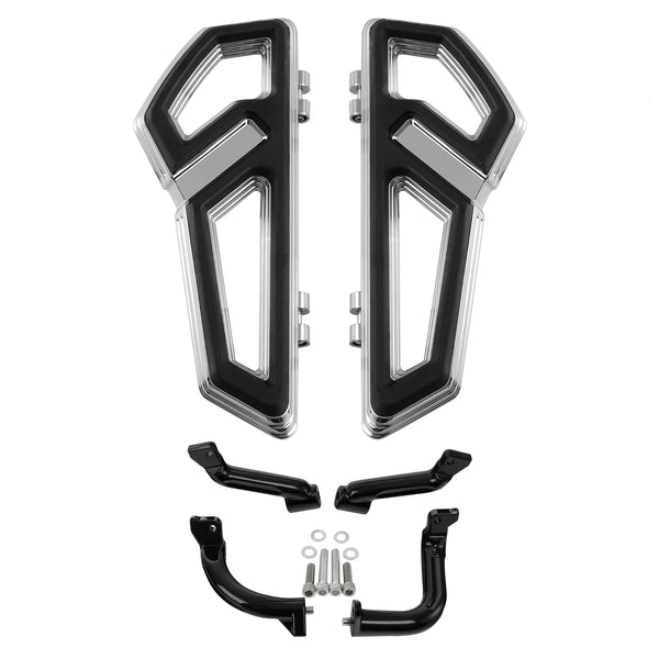 Front Driver Floorboards Footboards Bracket Fit For Harley Electra Glide 2014-24