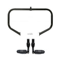 Engine Crash Bar Long Angled Foot Pegs Fit For Harley Touring Street Glide 09-24