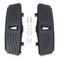 Black Driver Rider Floorboards Footboard Fit For Harley Cvo Road Glide 2023-2025
