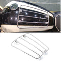 Universal Motorcycle Chrome Steel Fuel Gas Tank Parcel Rack For Harley Triumph