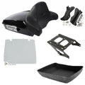 Chopped Trunk Pad Mount Plate Docking Fit For Harley Road Street Glide 2014-2026