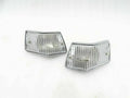 Fit For Vespa PX/LML/T5 Chrome White Rear Indicator Set @LS