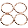 4pcs Exhaust Pipe Gasket for Honda CBR650F CB650F 14-18 CBR650R CB650R 19-23