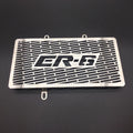 Silver Radiator Grille Cover Guard Fit For Kawasaki Ninja 650 ER-6N 2012-2016 15