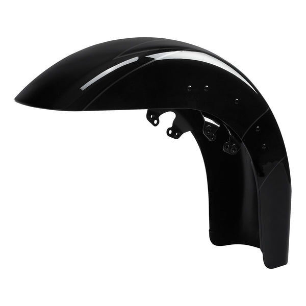 Front Fender Fit For Harley Street Glide 14-24 19 Dark Slate Candy/Arctic Black