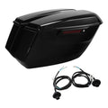 Hard Saddlebags Fit For Harley Touring CVO Road Street Glide 2023-25 Vivid Black