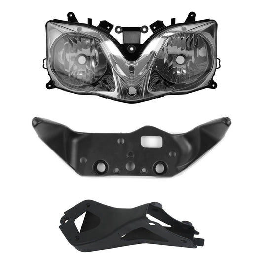 Front Headlight Assembly & Fairing Stay Bracket Fit For Honda CBR600F4i 2001-06