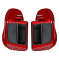 Vented Lower Fairings Speaker Pod Fit For Harley Street Glide 2014-24 Wicked Red