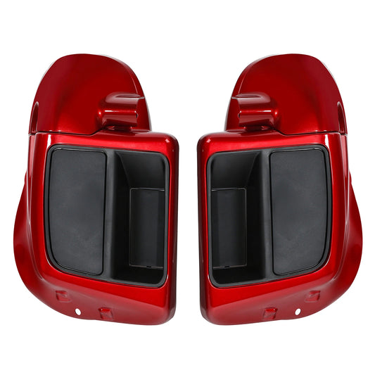 Vented Lower Fairings Speaker Pod Fit For Harley Street Glide 2014-24 Wicked Red
