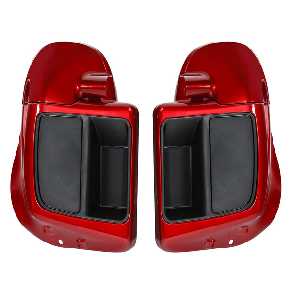 Vented Lower Fairings Speaker Pod Fit For Harley Street Glide 2014-24 Wicked Red