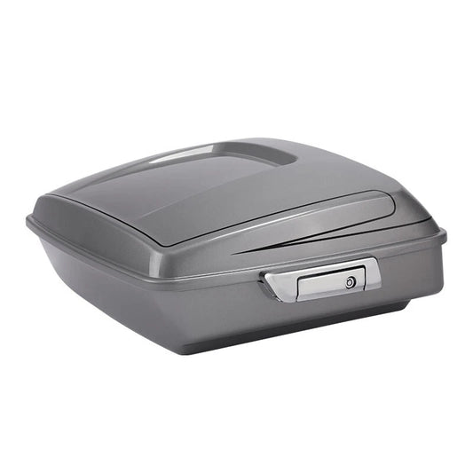 Chopped Trunk Fit For Harley Street Glide 2014-2023 Dark Platinum Pinstripe