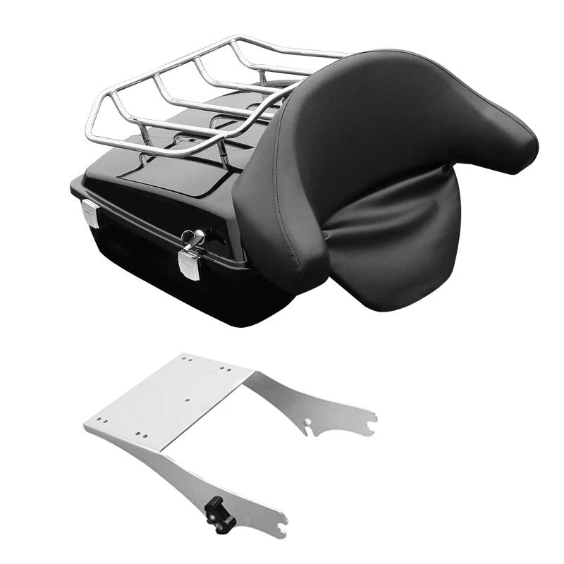 Chopped Trunk Mount Fit For Harley Touring Electra Glide 1997-2008