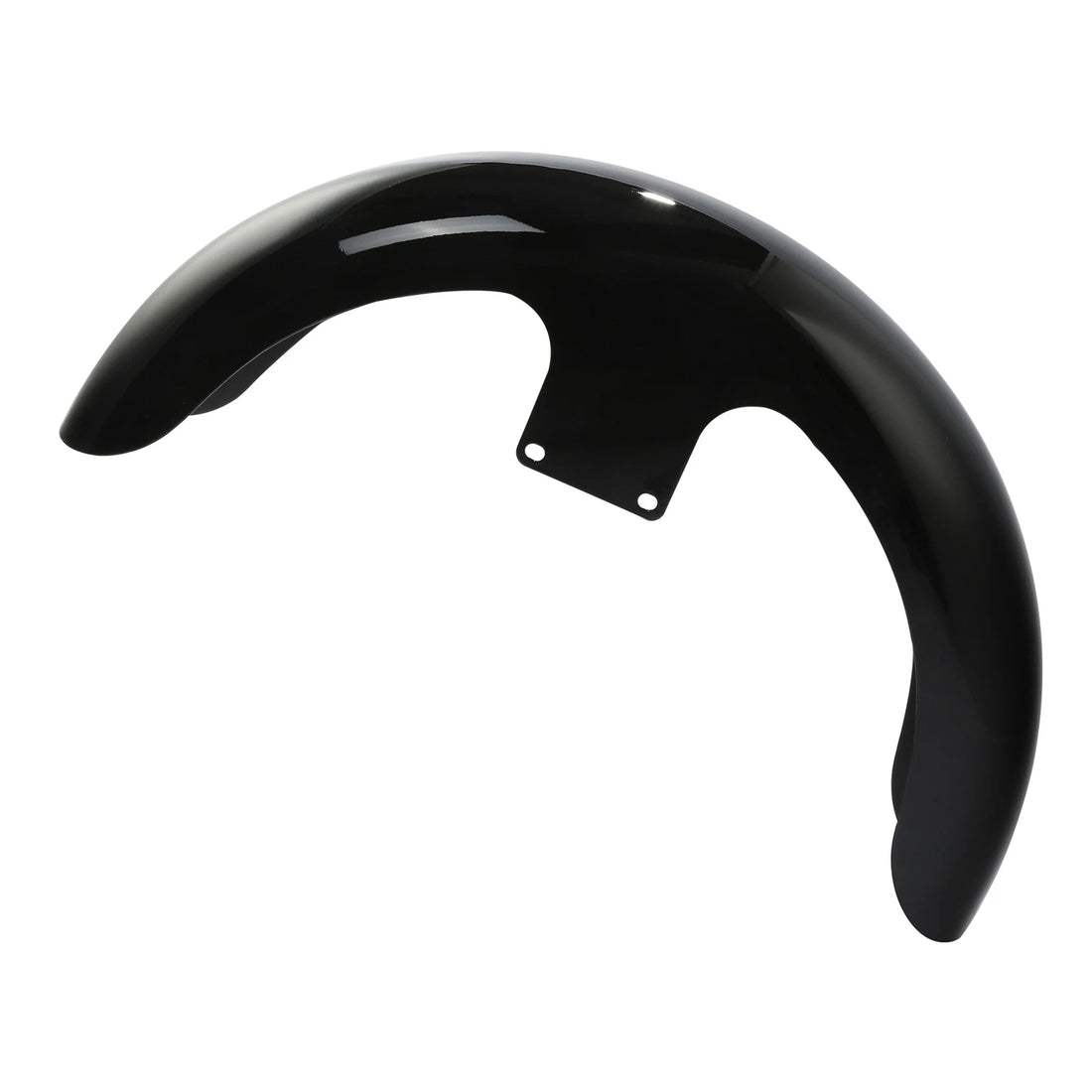 Vivid Black 23" Wheel Front Fender Fit For Harley Touring models Baggers 2014-24