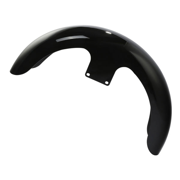 Vivid Black 23" Wheel Front Fender Fit For Harley Touring models Baggers 2014-24