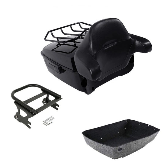 King Trunk Pad Mount Rack Fit For Harley Davidson Touring 97-08 US