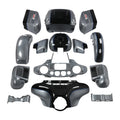 Fairings Fit For Harley Electra Glide 2014-24 Gauntlet Gray Metallic/Vivid Black